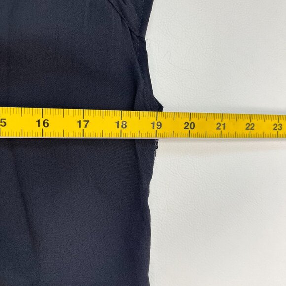 NWOT Mint Velvet Black Sequins Bow Tie Top Short-Sleeved Blouse Shirt US6 UK10 - Picture 10 of 13